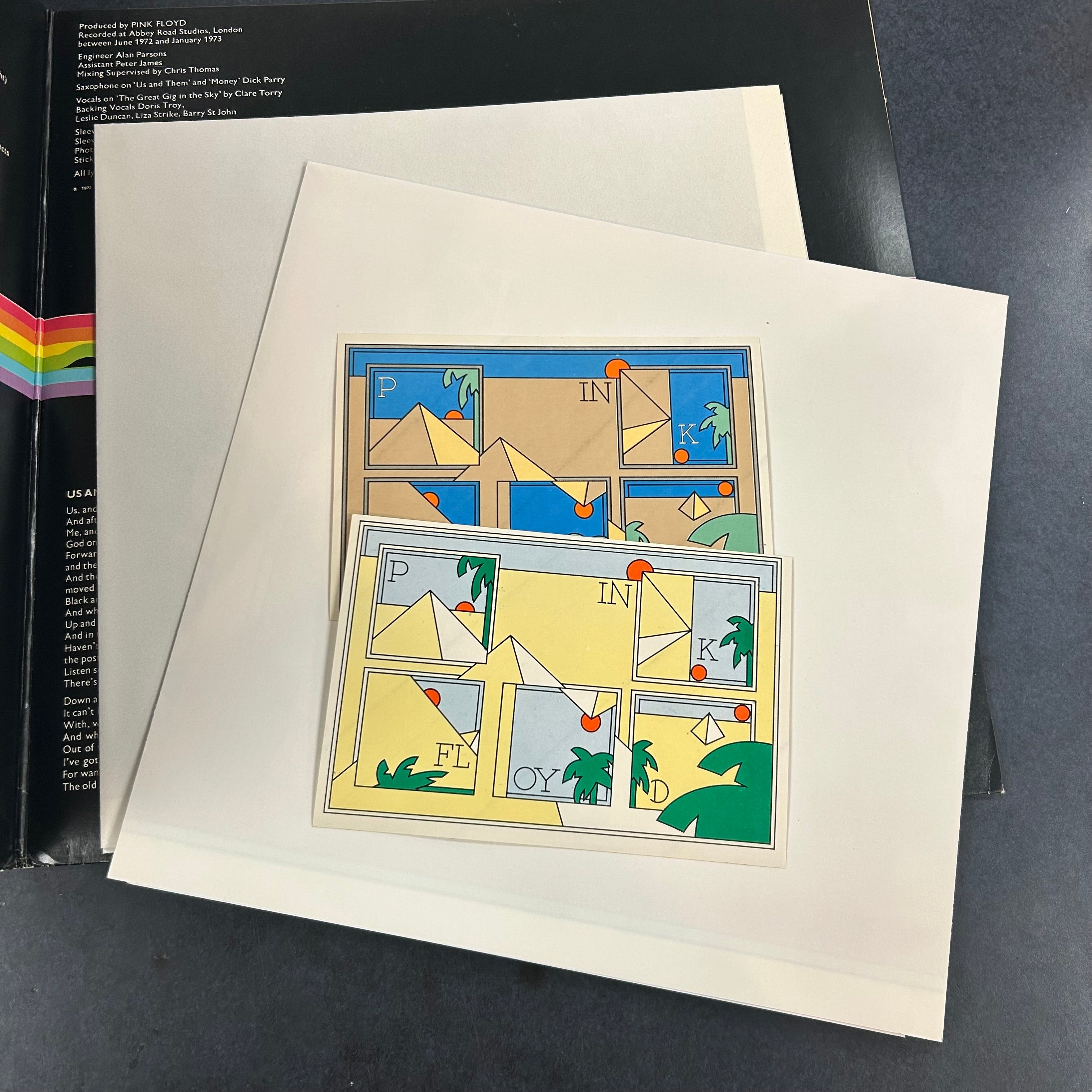 PINK FLOYD = DARK SIDE OF THE MOON [COMPLETE] (UK 1977 REISSUE) (USED)