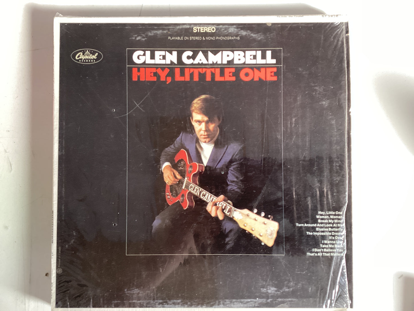 CAMPBELL, GLEN = HEY, LITTLE ONE (CDA 1968) (USED)