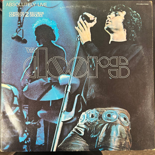 DOORS = ABSOLUTELY LIVE (CDN 1970s REISSUE) (USED)