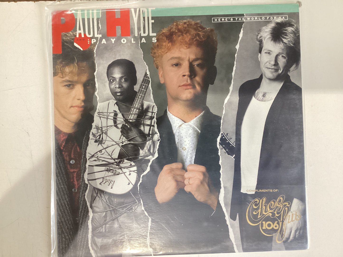 PAUL HYDE AND THE PAYOLAS = HERE’S THE WORLD FOR YA (CDA 1985) (USED)