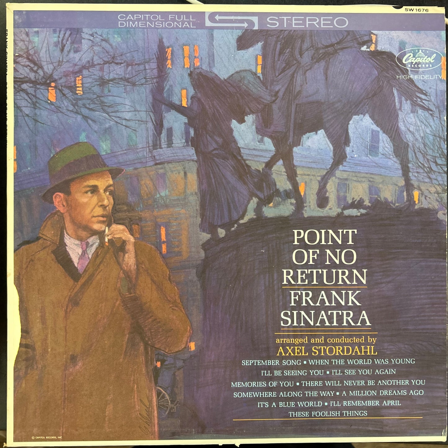 SINATRA, FRANK = POINT OF NO RETURN (CDN 1962) (USED)