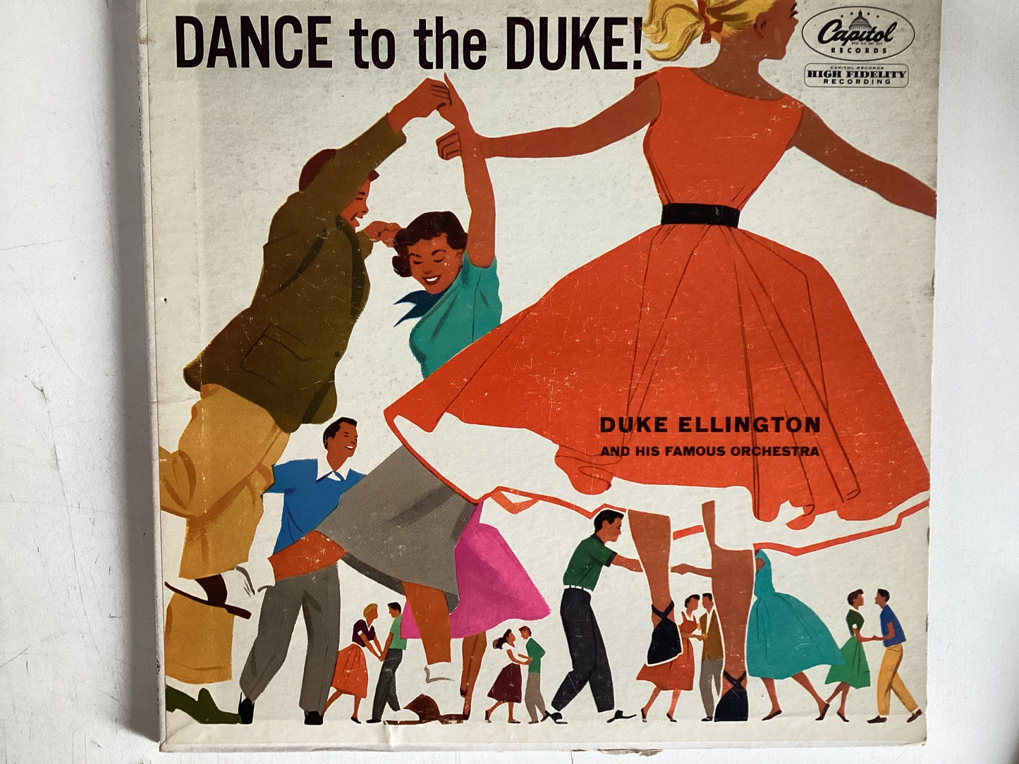 ELLINGTON, DUKE = DANCE TO THE DUKE (USA  DUKE 1954) (USED)