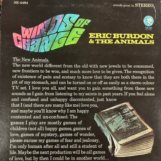ANIMALS BURDON, ERIC = WINDS OF CHANGE (CDN 1967) (USED)
