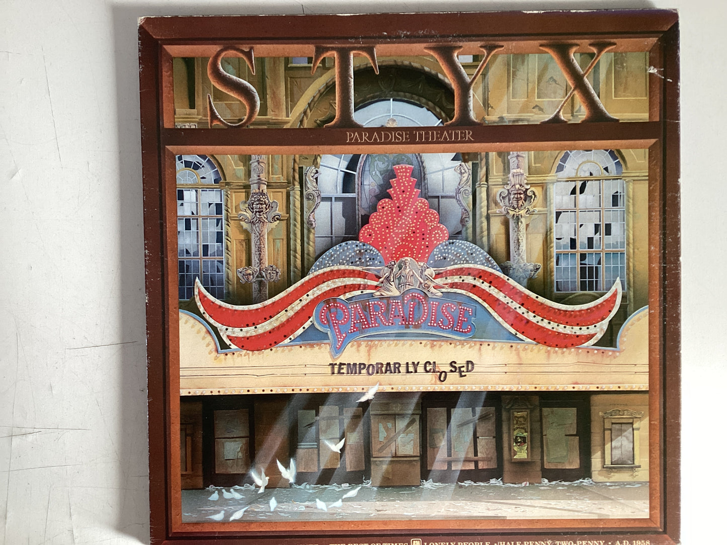 STYX = PARADISE THEATER (CDA 1981) (USED)