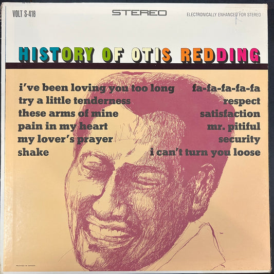REDDING, OTIS = HISTORY OF (CDN 1967) (USED)