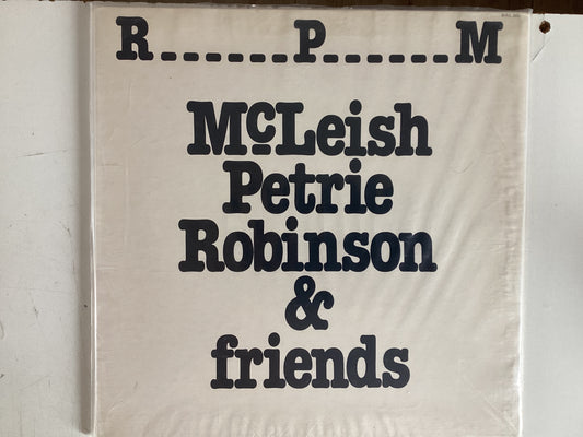MCLEISH PETRIE ROBINSON & FRIENDS = R…P…M (CDA 1978) (USED)