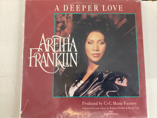 FRANKLIN, ARETHA = A DEEPER LOVE (USA 1993) (USED)
