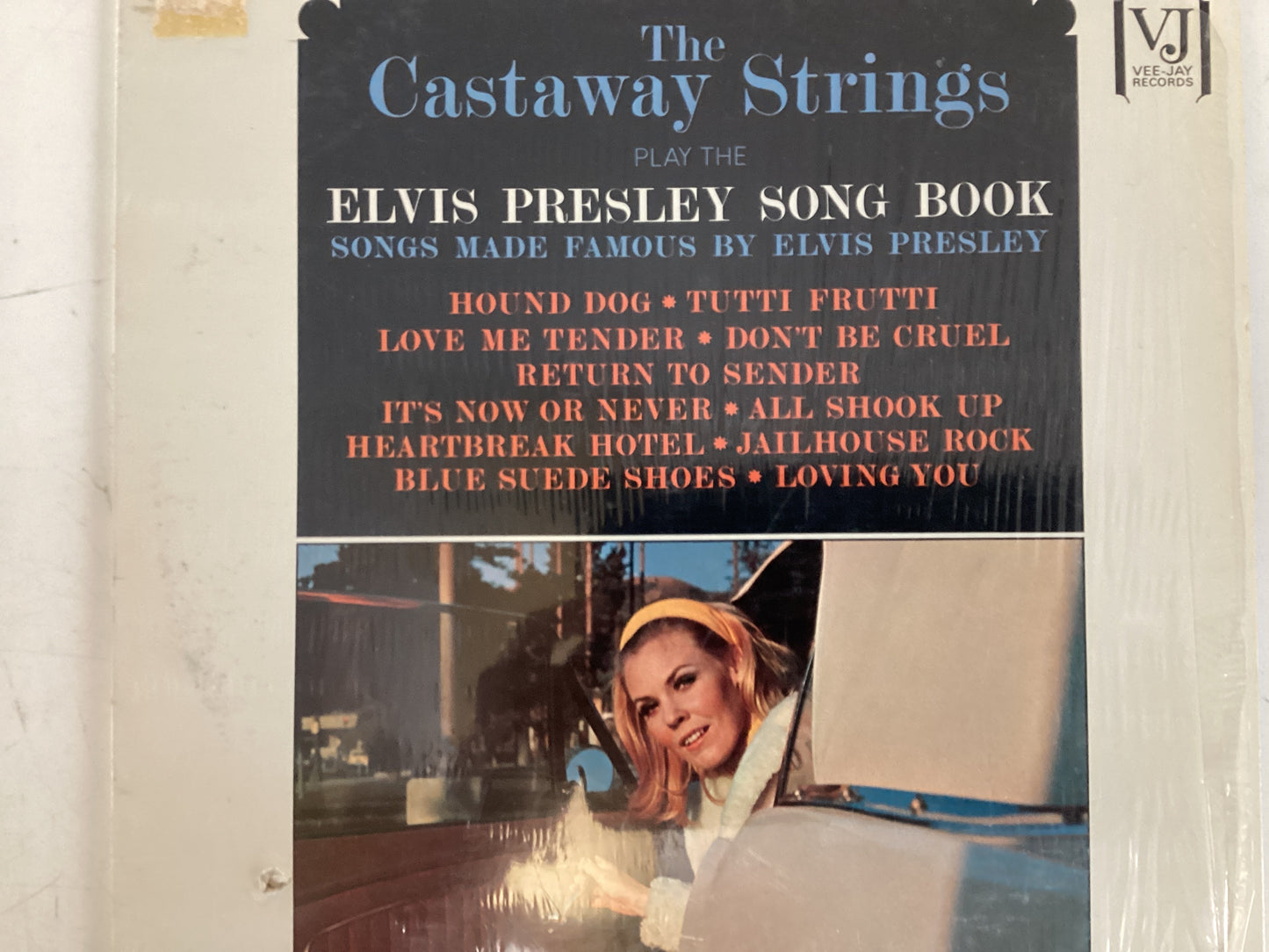 THE CASTAWAY STRINGS = PLAY THE ELVIS PRESLEY SONG BOOK (USA 1965) (USED)