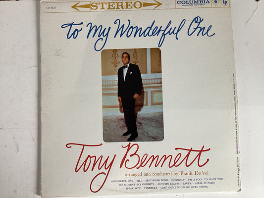 BENNETT, TONY = TO MY WONDERFUL ONE (CDA 1960) (USED)
