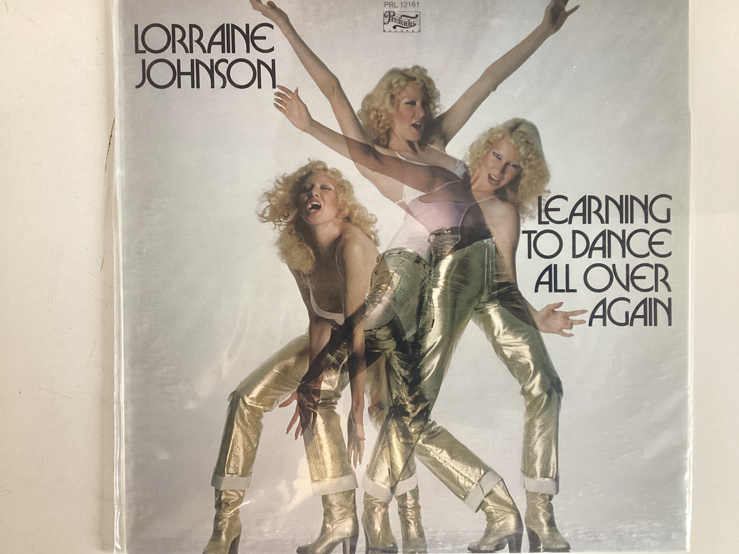 JOHNSON, LORRAINE = LEARNING TO DANCE ALL OVER AGAIN (CDA 1978) (USED)