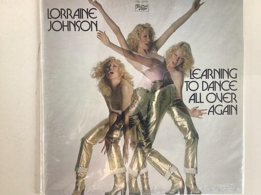 JOHNSON, LORRAINE = LEARNING TO DANCE ALL OVER AGAIN (CDA 1978) (USED)