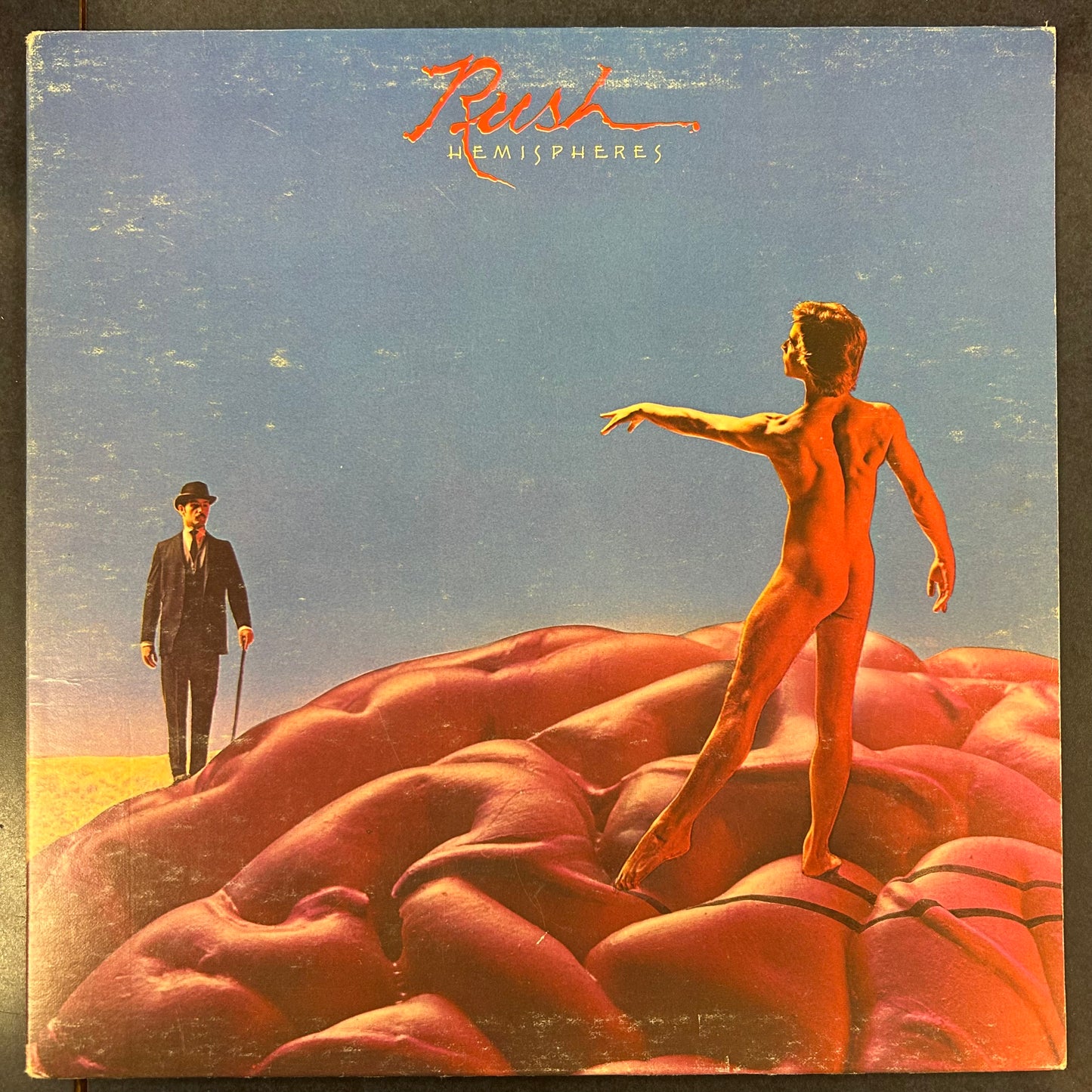 RUSH = HEMISPHERES (RED WAX) (CDN 1978) (USED)