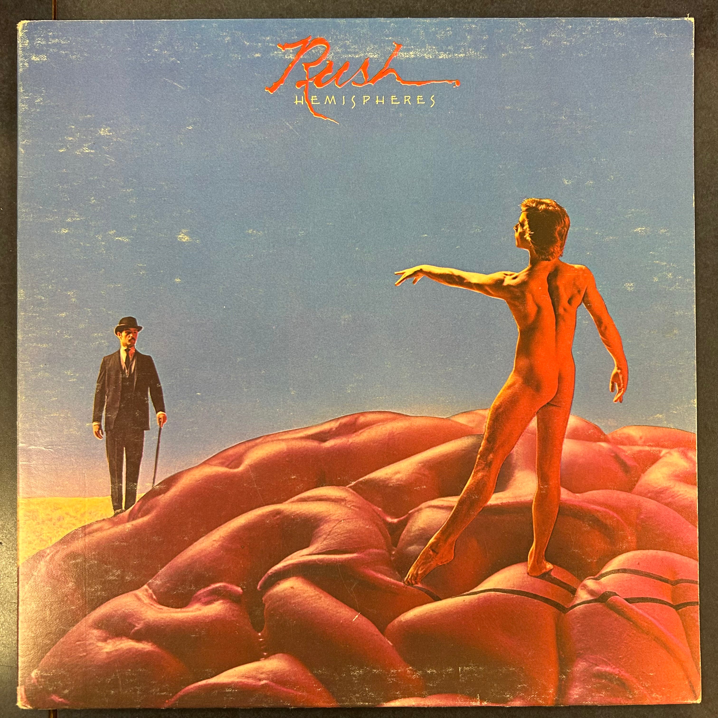 RUSH = HEMISPHERES (RED WAX) (CDN 1978) (USED)