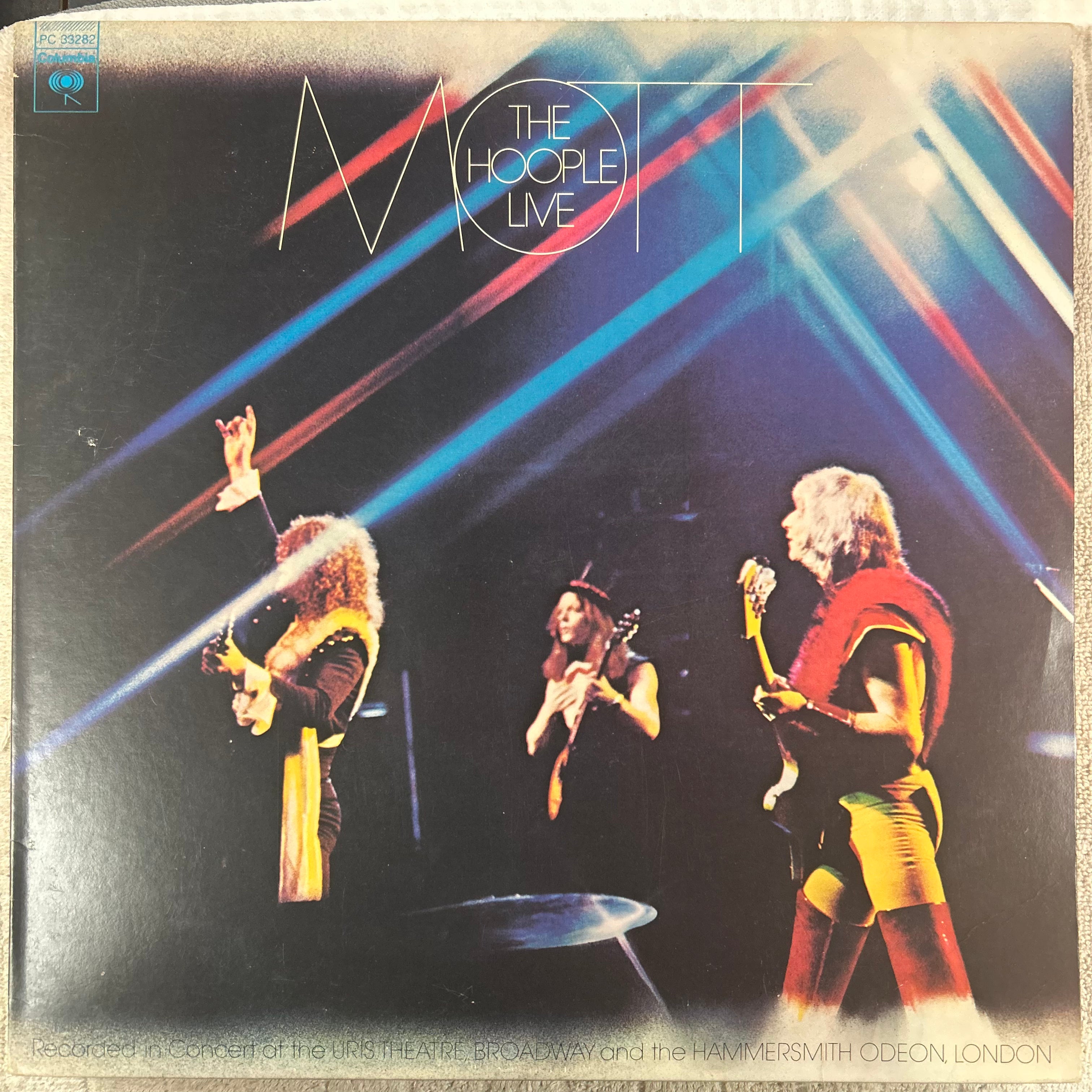 MOTT THE HOOPLE = LIVE (CDN 1974) (USED)