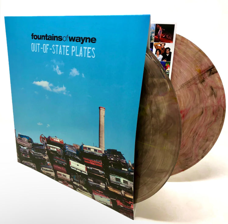FOUNTAINS OF WAYNE = OUT-OF-STATE PLATES (2LP/180G/SWIRL)