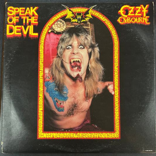OSBOURNE, OZZY = SPEAK OF THE DEVIL (CDN 1982) (USED)