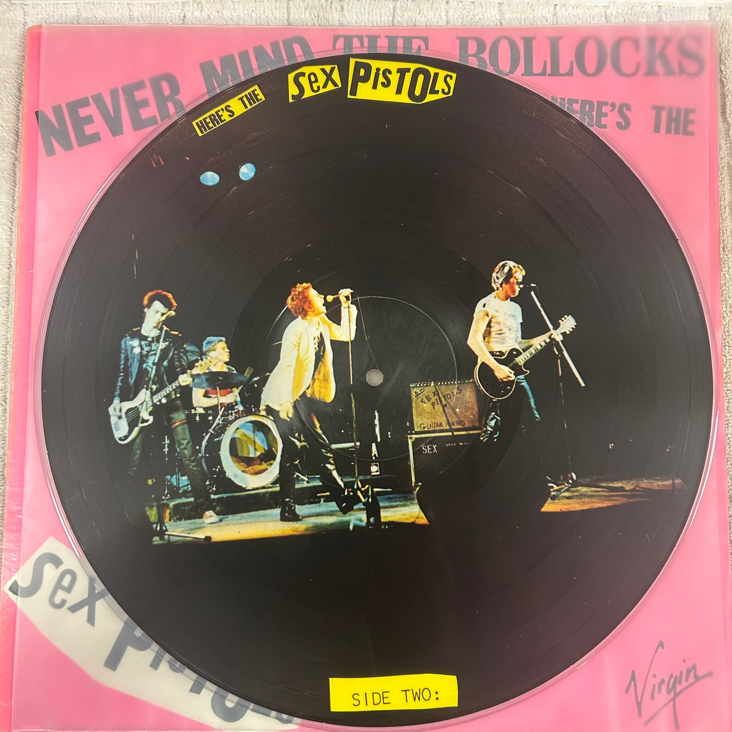 SEX PISTOLS = NEVER MIND THE BULLOCKS (PICTURE DISC) (UK 1978) (USED)