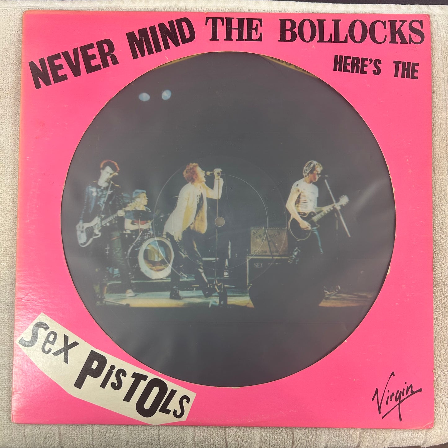 SEX PISTOLS = NEVER MIND THE BULLOCKS (PICTURE DISC) (UK 1978) (USED)