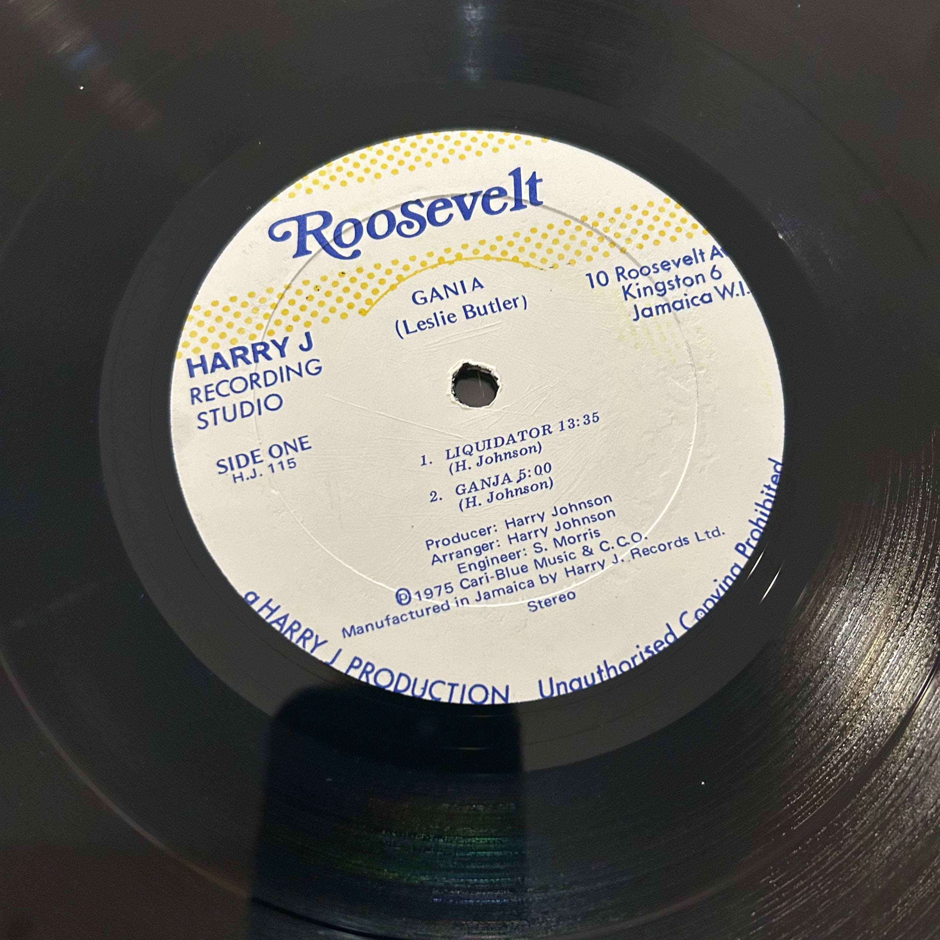 BUTLER, LESLIE = GANJA (JAMAICA 1975) (USED)