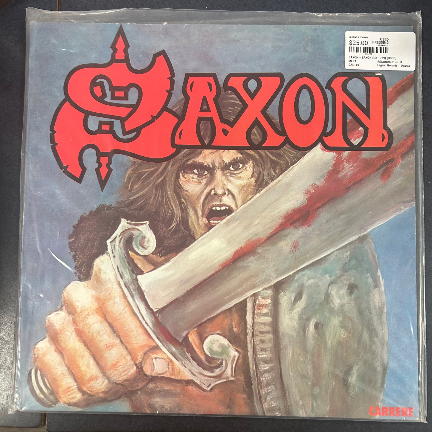 SAXON = SAXON (UK 1979) (USED)