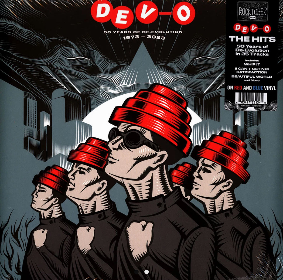 DEVO = 50 YEARS OF DE-EVOLUTION 1973-2023 (2LP/180G/COLOUR)