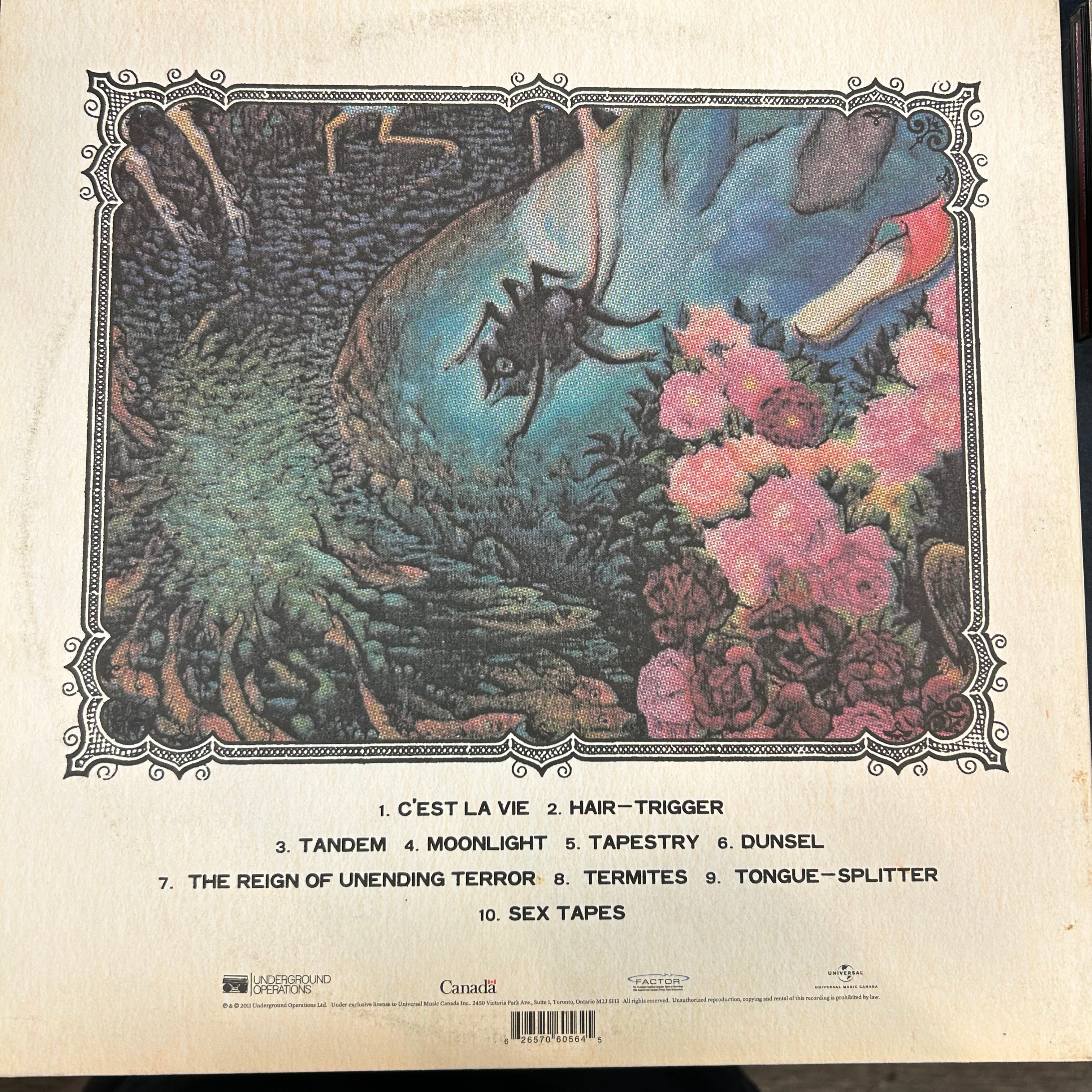 PROTEST THE HERO = SCURRILOUS (CREME WAX) (CDN 2011) (USED)