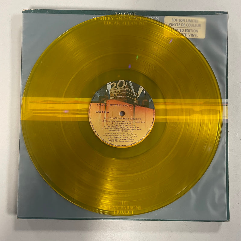 PARSONS, ALAN PROJECT = TALES OF MYSTERY AND IMAGINATION (YELLOW WAX) (CDN 1978) (USED)