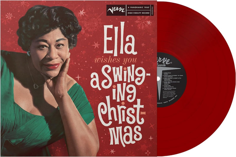 FITZGERALD, ELLA = WISHES YOU A SWINGING CHRISTMAS (180G/RED)