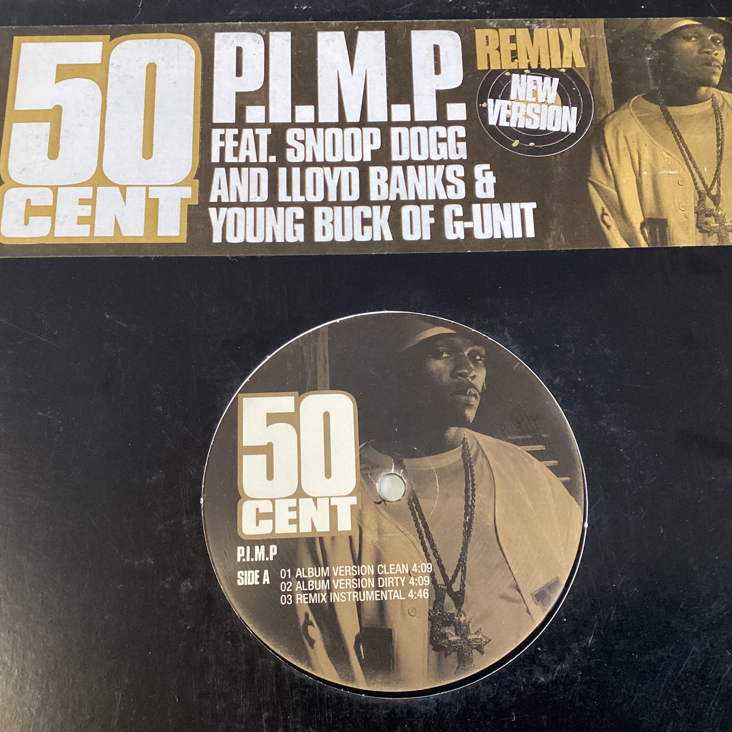 50 CENT = P.I.M.P. (12 IN.) (USED)