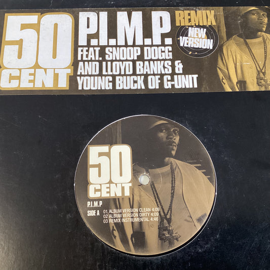 50 CENT = P.I.M.P. (12 IN.) (USED)