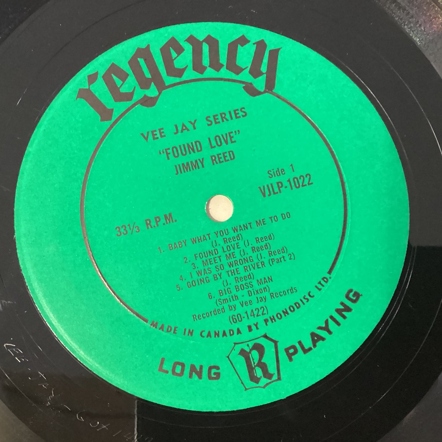 REED, JIMMY = FOUND LOVE (CDN 1960) (USED)