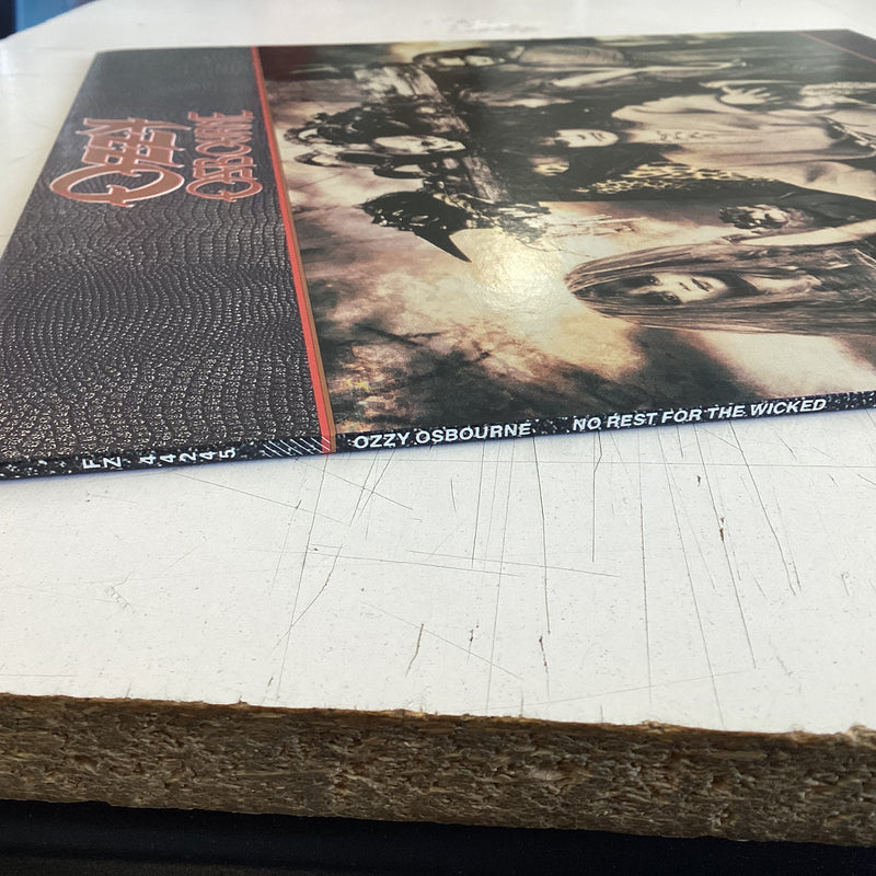 OSBOURNE, OZZY = NO REST FOR THE WICKED (US 1988) (USED)