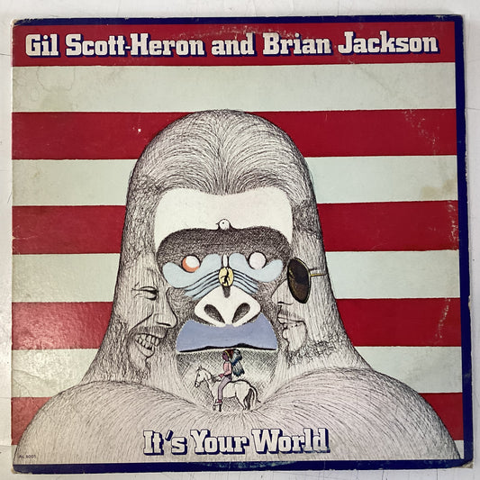 SCOTT-HERON, GIL / JACKSON, BRIAN = IT’S YOUR WORLD (USA 1976) (USED)