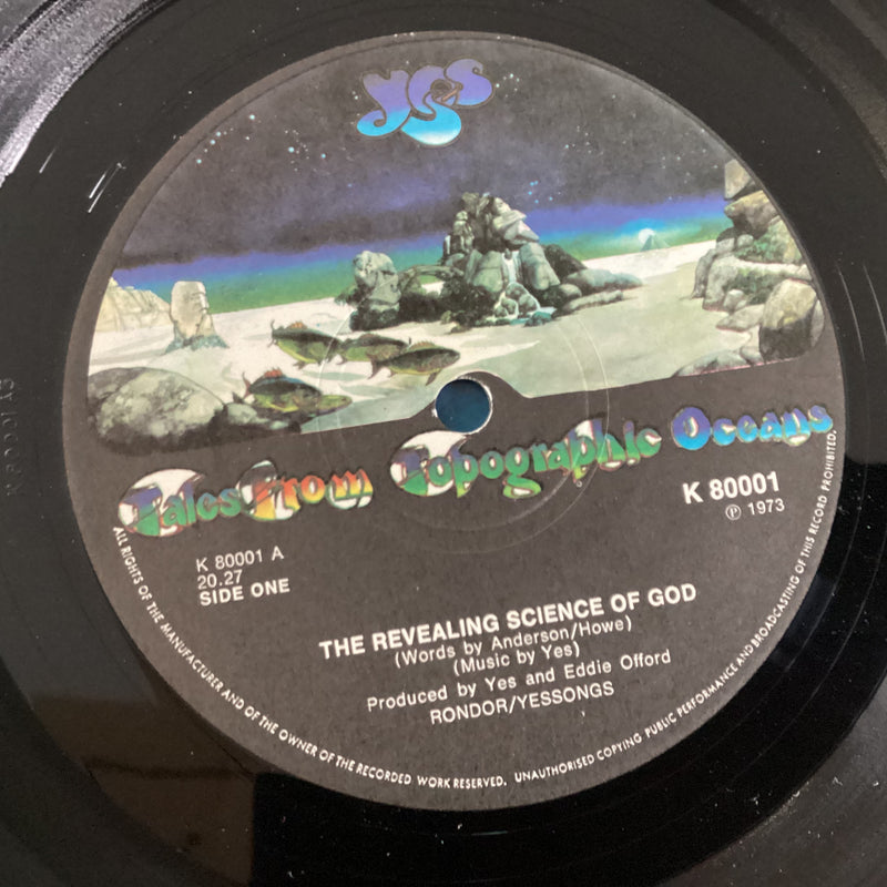 YES = TALES FROM TOPOGRAPHIC OCEANS (UK 1973) (USED)