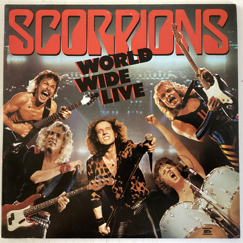 SCORPIONS = WORLD WIDE LIVE (CDN 1985) (USED)