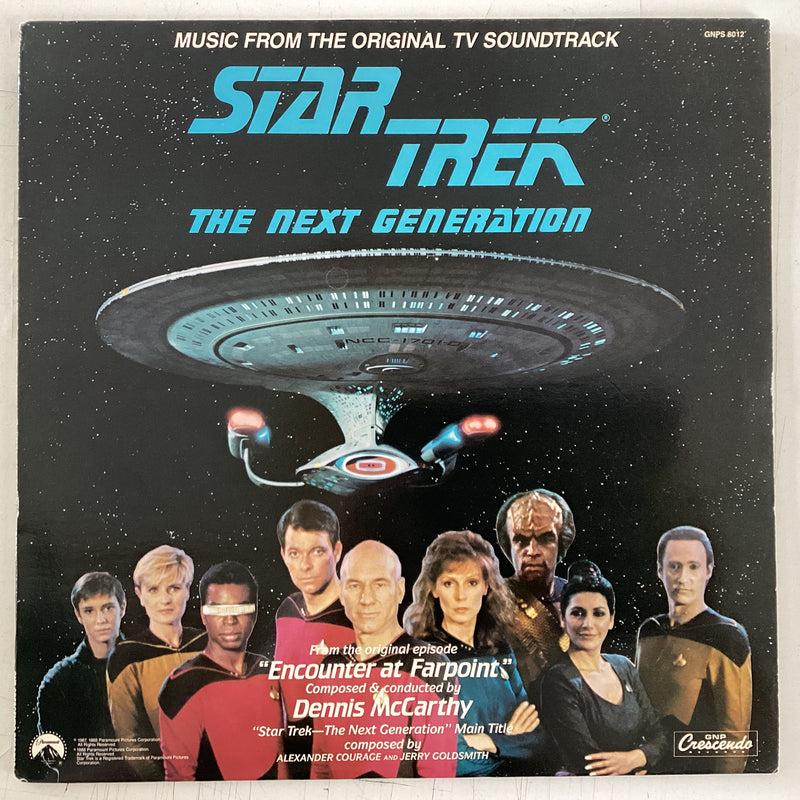 STAR TREK: NEXT GENERATION = ENCOUNTER AT FAIRPOINTS (OST) (US 1988) (USED)