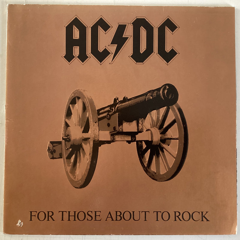 AC/DC = FOR THOSE ABOUT TO ROCK (CDN 1981) (USED)