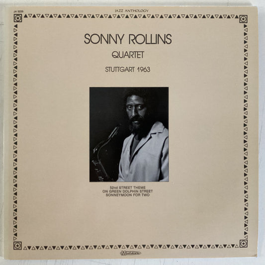 ROLLINS, SONNY QRT = STUTTGART 1963 (EU 1981) (USED)