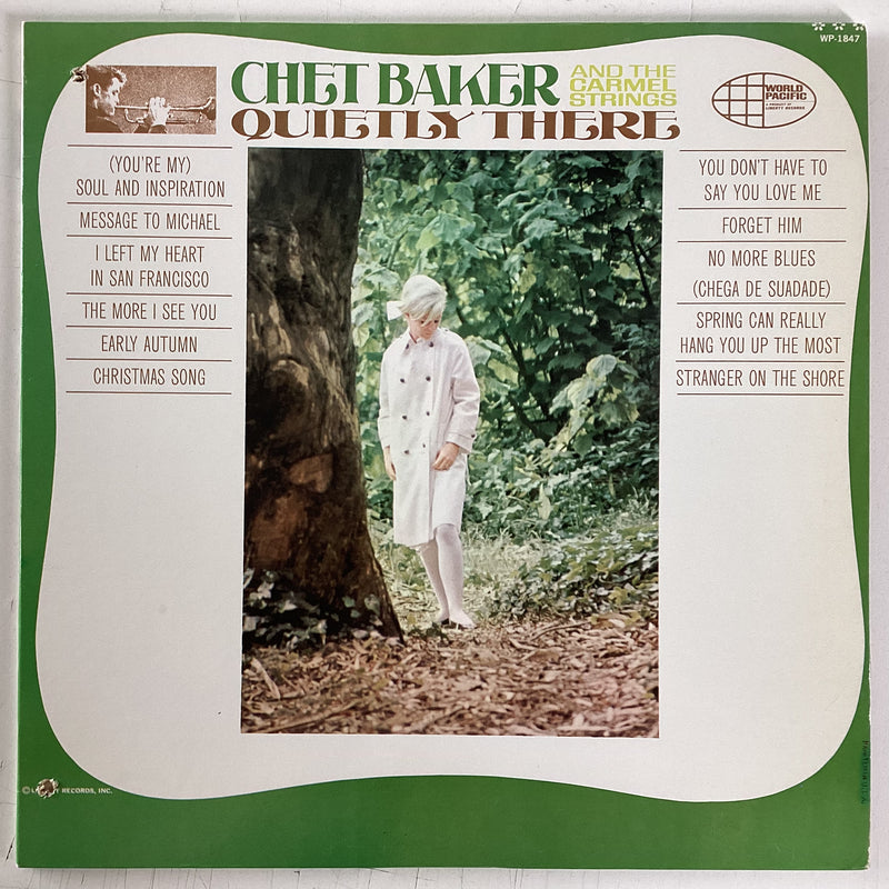 BAKER, CHET = QUIETLY THERE (CDN 1967) (USED)