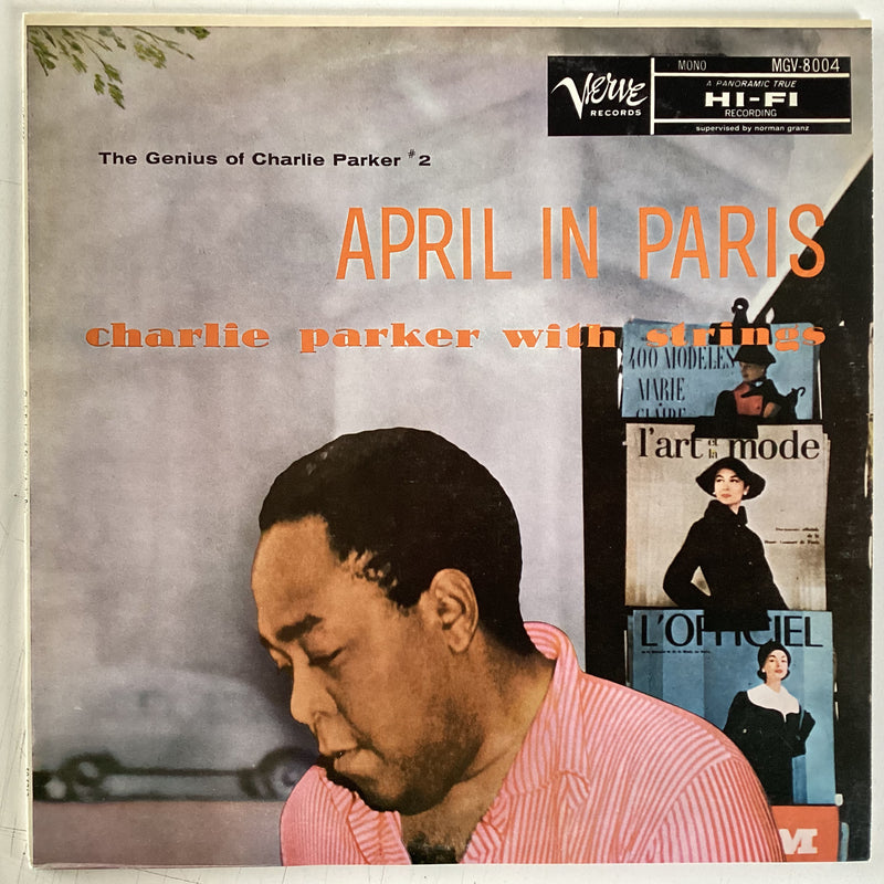 PARKER, CHARLIE = APRIL IN PARIS (US REISSUE) (USED)