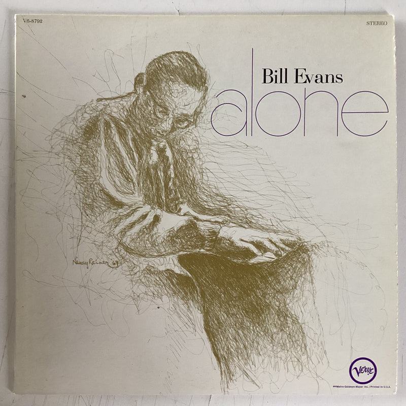 EVANS, BILL = ALONE (US 1979 REISSUE) (USED)