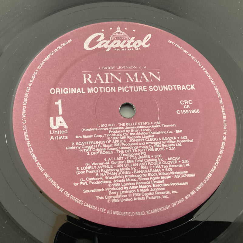 RAIN MAN (OST) (CDN 1989 CRC) (USED)