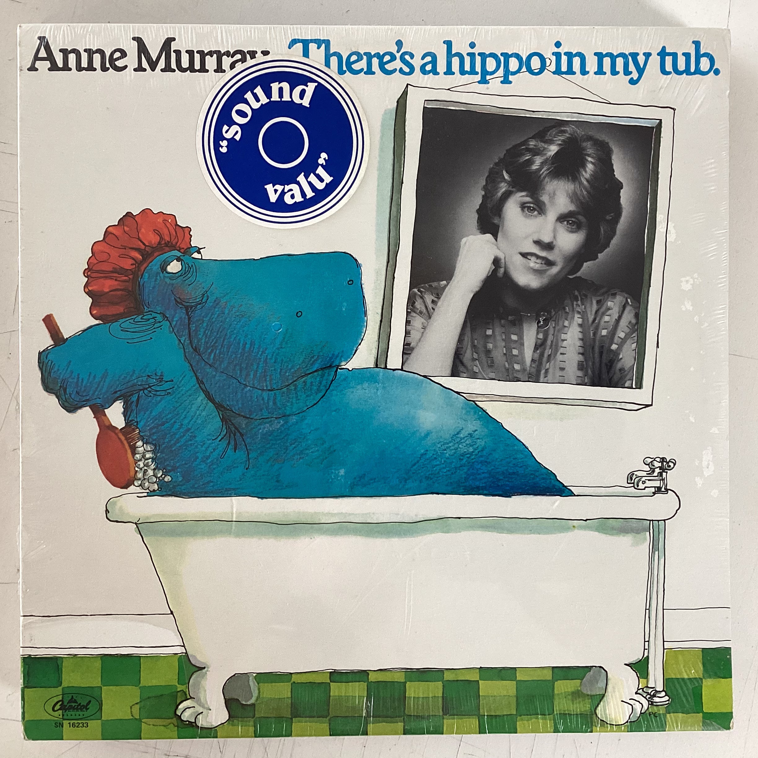 MURRAY, ANNE = THERE’S A HIPPO IN MY TUB (ORIGINAL SEALED)
