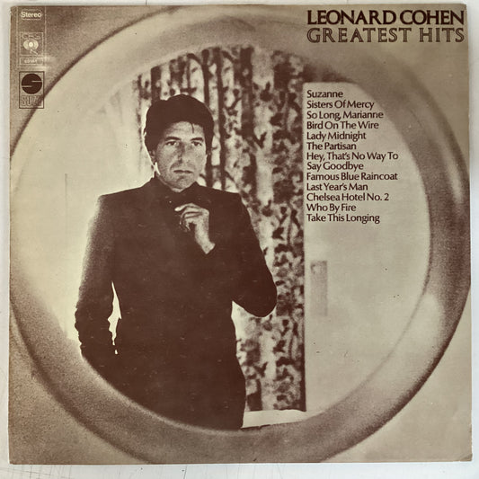 COHEN, LEONARD = GREATEST HITS (YUGOSLAVIA 1976) (USED)