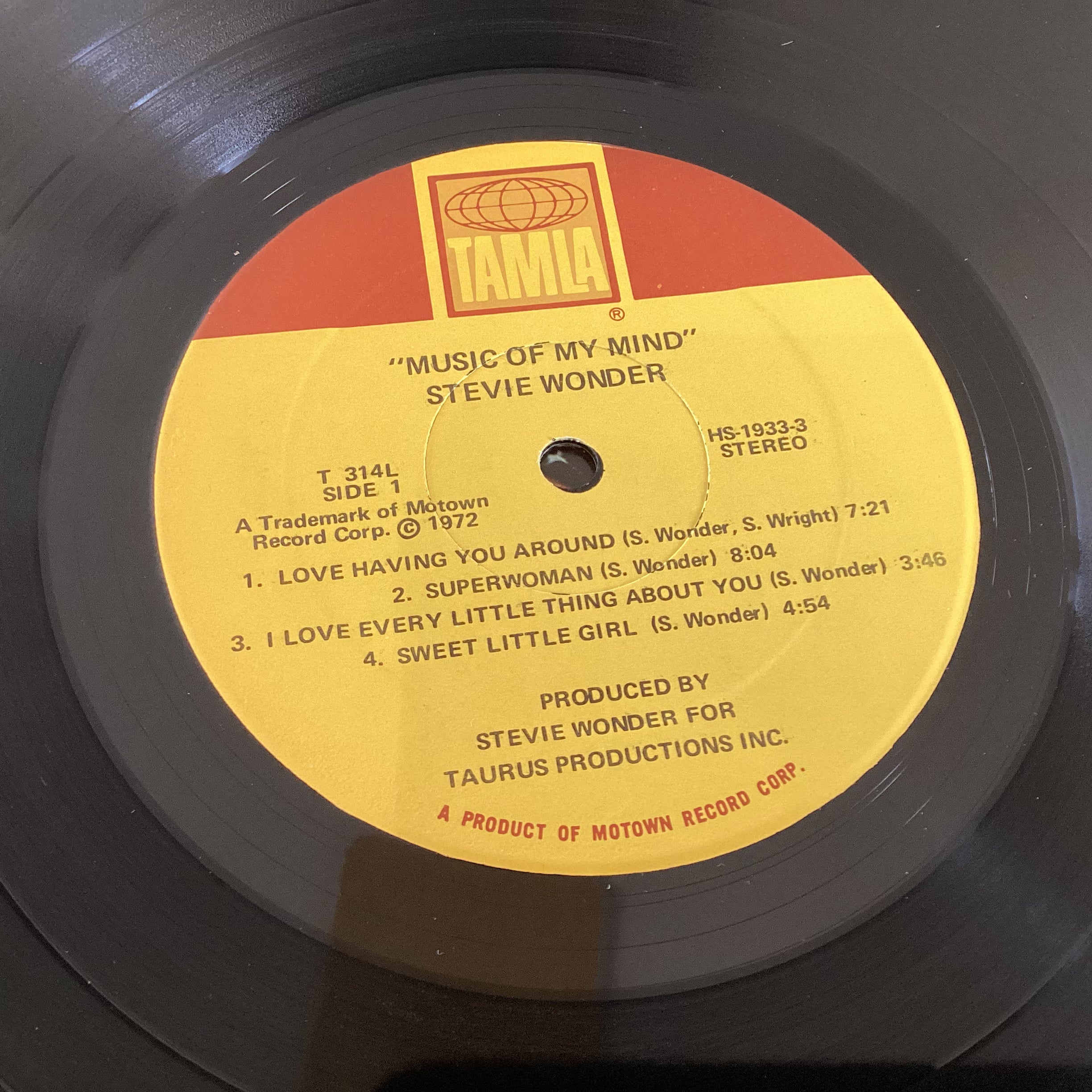WONDER, STEVIE = MUSIC OF MY MIND (US 1972) (USED)