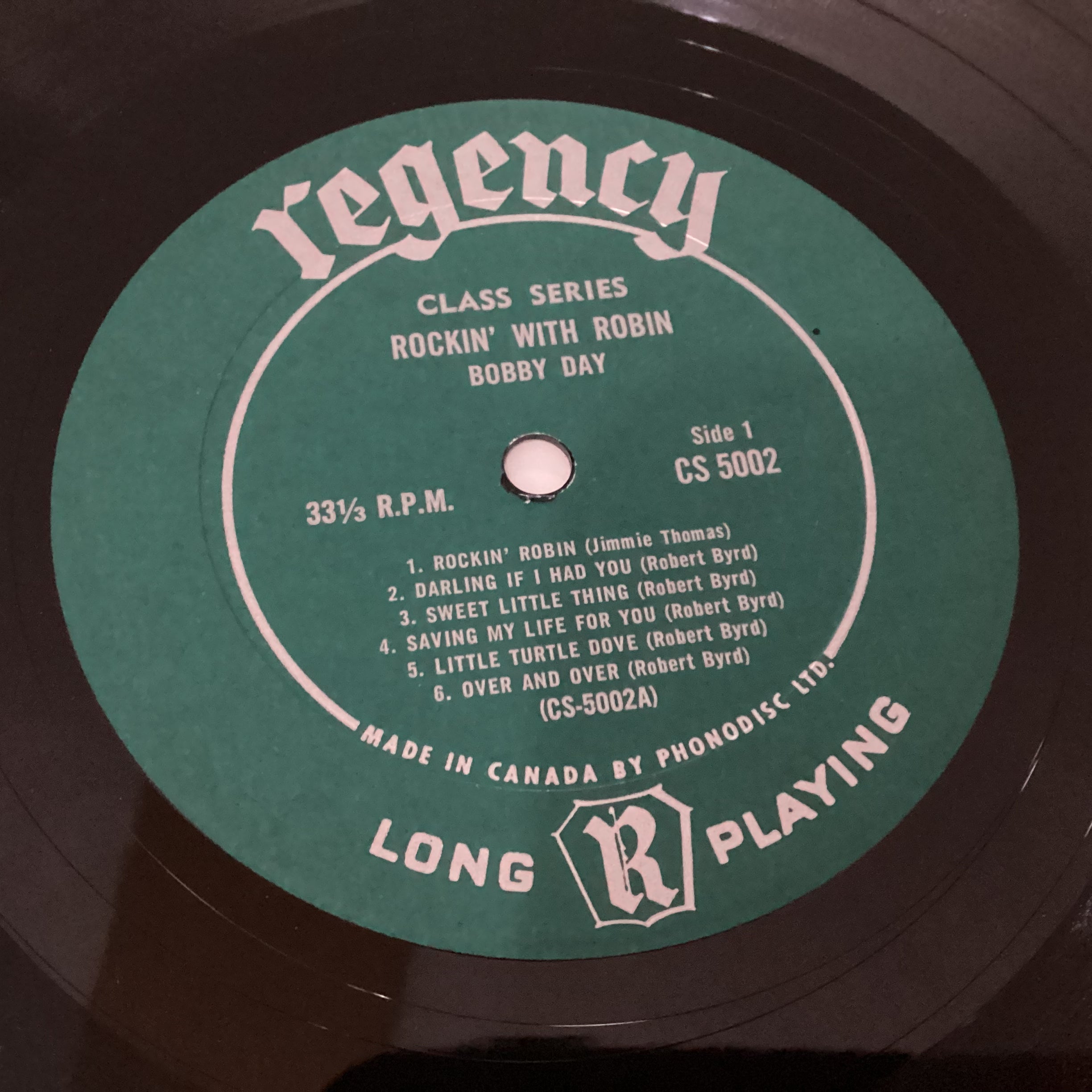 DAY, BOBBY = ROCKIN’ WITH ROBIN (CDN 1959) (USED)