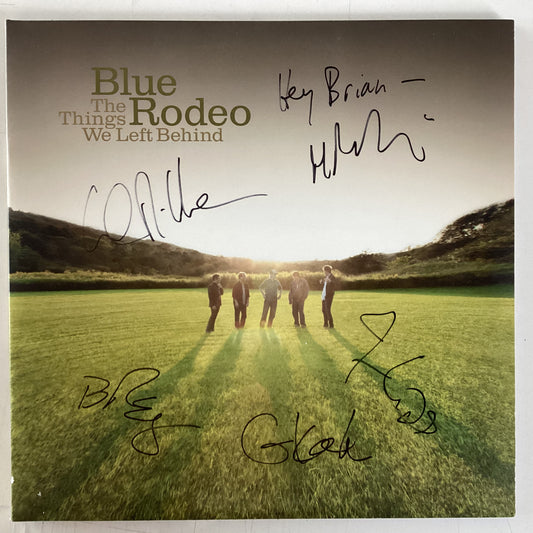 BLUE RODEO = THINGS WE LEFT BEHIND (SIGNED) (CDN 2009) (USED)