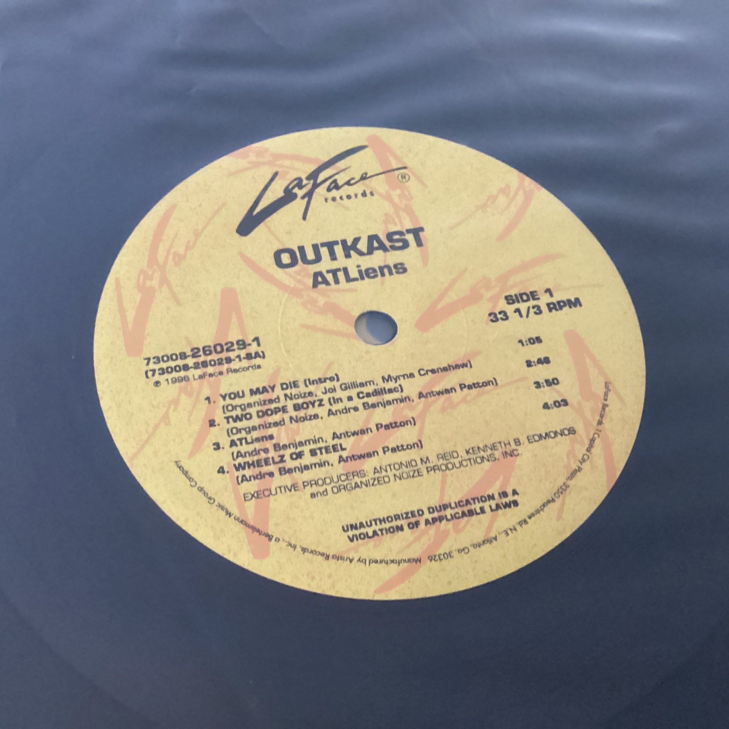 OUTKAST = ATLIENS (US 1996) (USED)