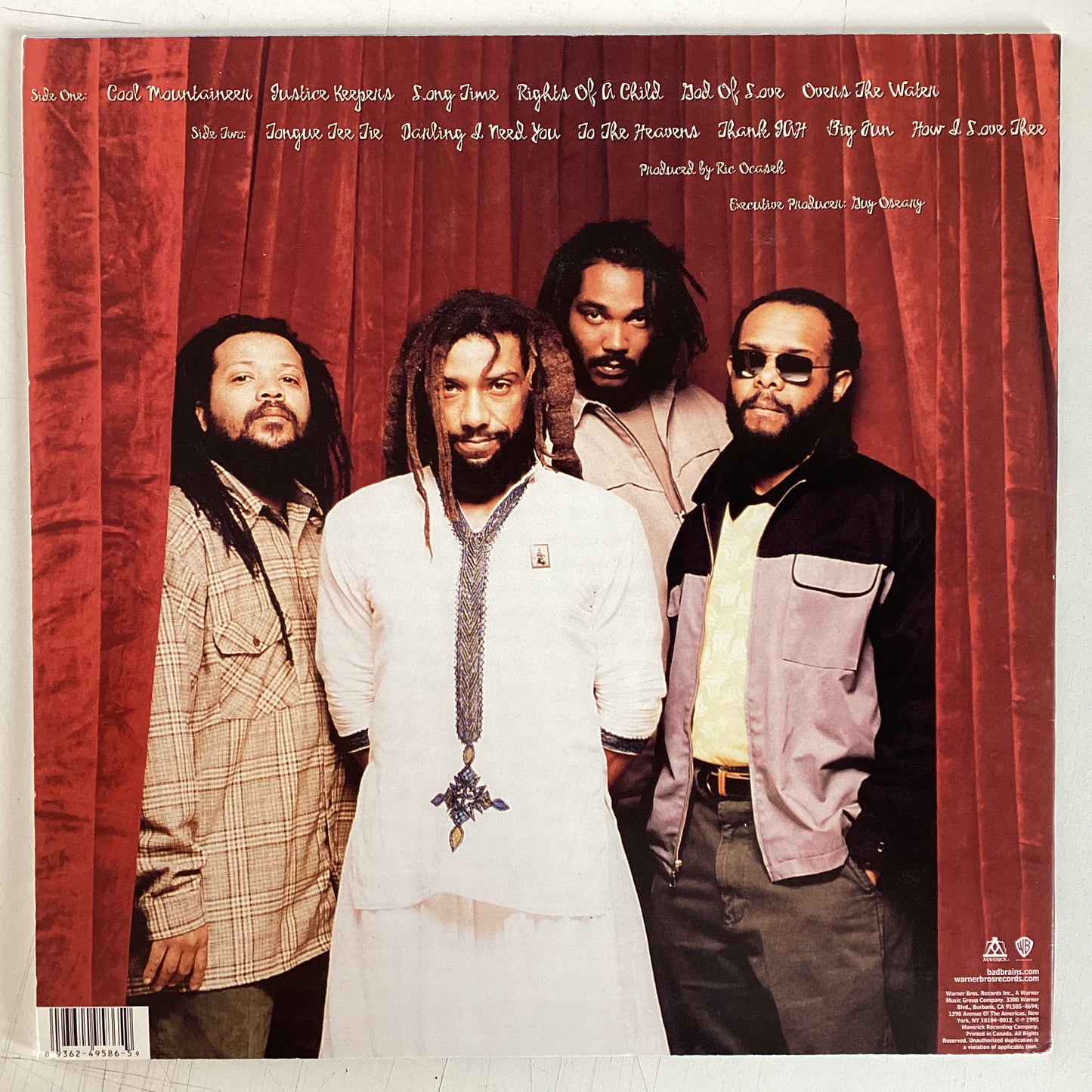 BAD BRAINS = GOD OF LOVE (US 2011 REISSUE) (USED)