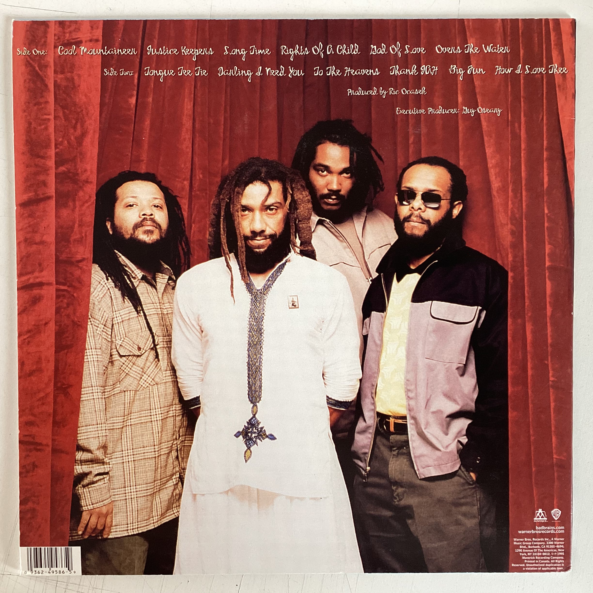 BAD BRAINS = GOD OF LOVE (US 2011 REISSUE) (USED)